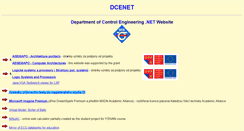 Desktop Screenshot of dcenet.felk.cvut.cz