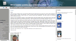 Desktop Screenshot of oslavy300let.cvut.cz