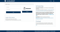 Desktop Screenshot of private.cvut.cz