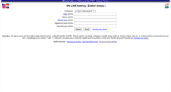 Desktop Screenshot of knihovna.dc.fjfi.cvut.cz