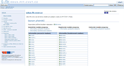 Desktop Screenshot of edux.fit.cvut.cz