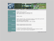 Tablet Screenshot of hydraulika.fsv.cvut.cz