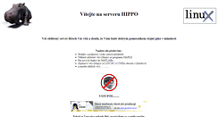 Desktop Screenshot of hippo.feld.cvut.cz