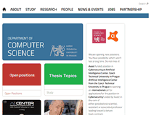 Tablet Screenshot of cs.felk.cvut.cz