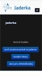 Mobile Screenshot of jaderka.fjfi.cvut.cz