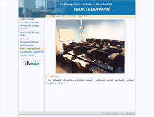 Tablet Screenshot of net.fd.cvut.cz