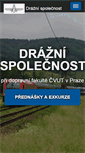 Mobile Screenshot of drahy.fd.cvut.cz