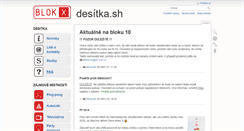Desktop Screenshot of desitka.sh.cvut.cz